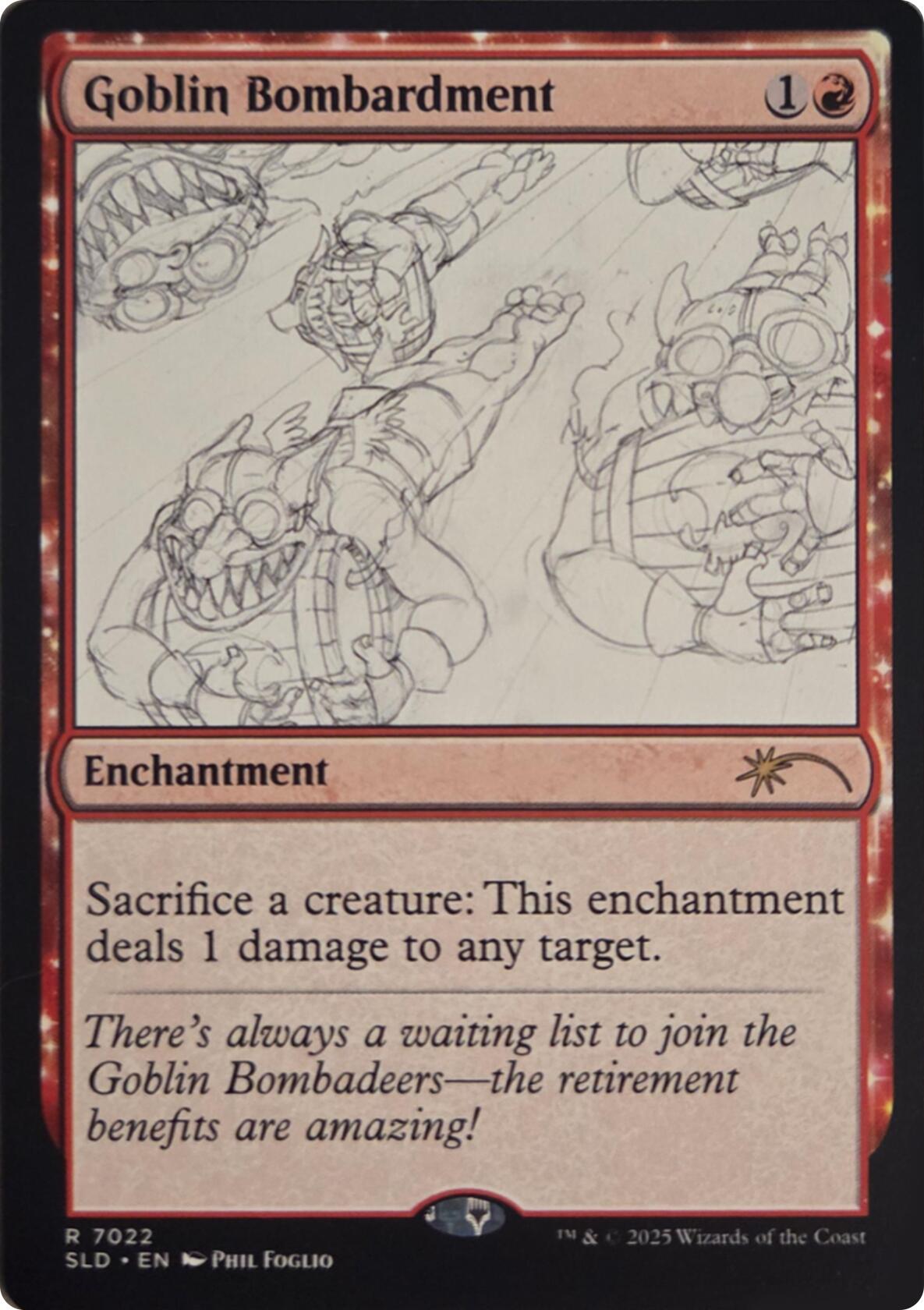Goblin Bombardment (7022) [Secret Lair Drop Series] | Total Play