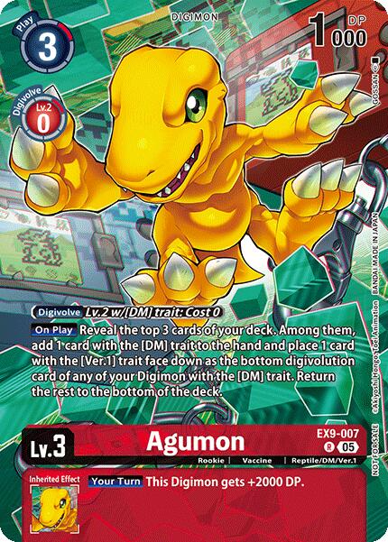Agumon [EX9-007] (Digital Monster Day Commemoration Event Participant) [Promotion Cards] | Total Play