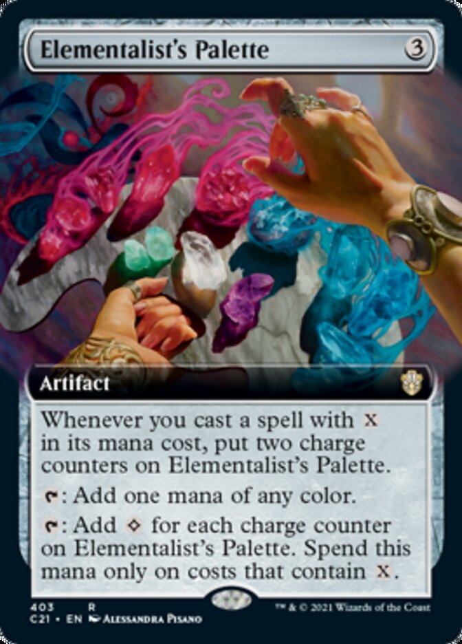 Elementalist's Palette (Extended Art) [Commander 2021] | Total Play