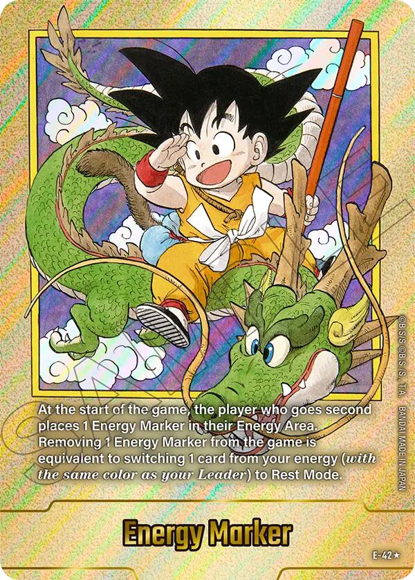 Energy Marker (E-42) (Gold) [Fusion World Energy Markers] | Total Play