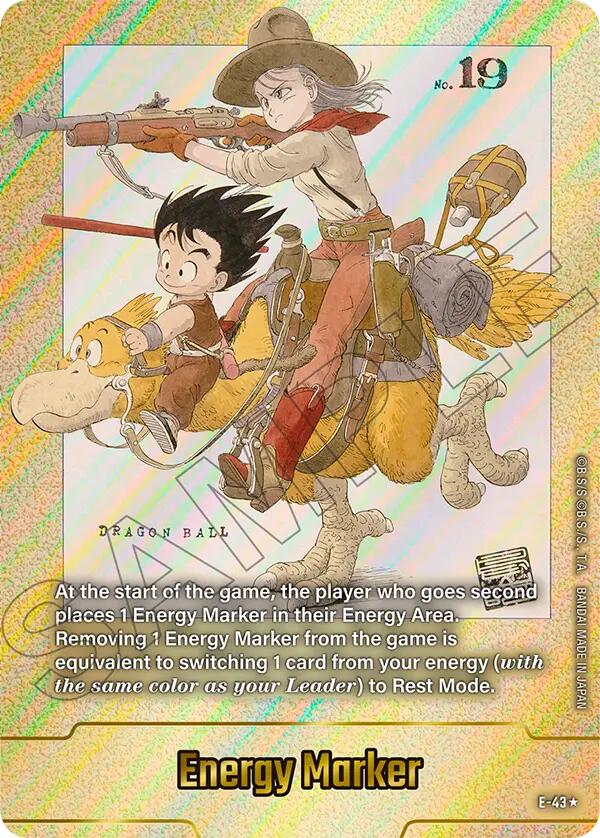 Energy Marker (E-43) (Gold) [Fusion World Energy Markers] | Total Play