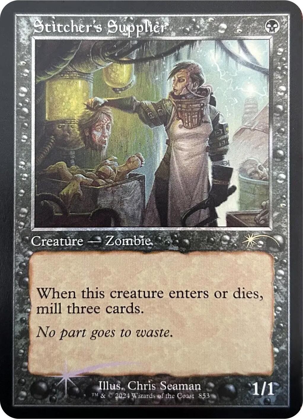Stitcher's Supplier (Retro Frame) [Secret Lair Drop Series] | Total Play