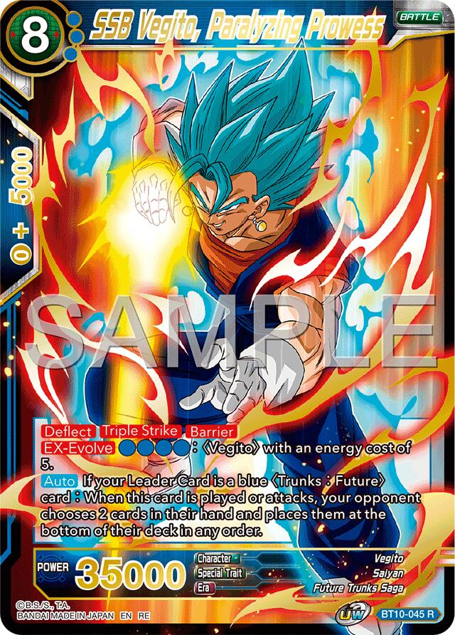 SSB Vegito, Paralyzing Prowess (Reprint) (BT10-045) [Premium Anniversary Box 2025] | Total Play