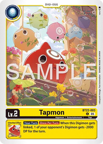 Tapmon [BT22-003] [Cyber Eden] | Total Play