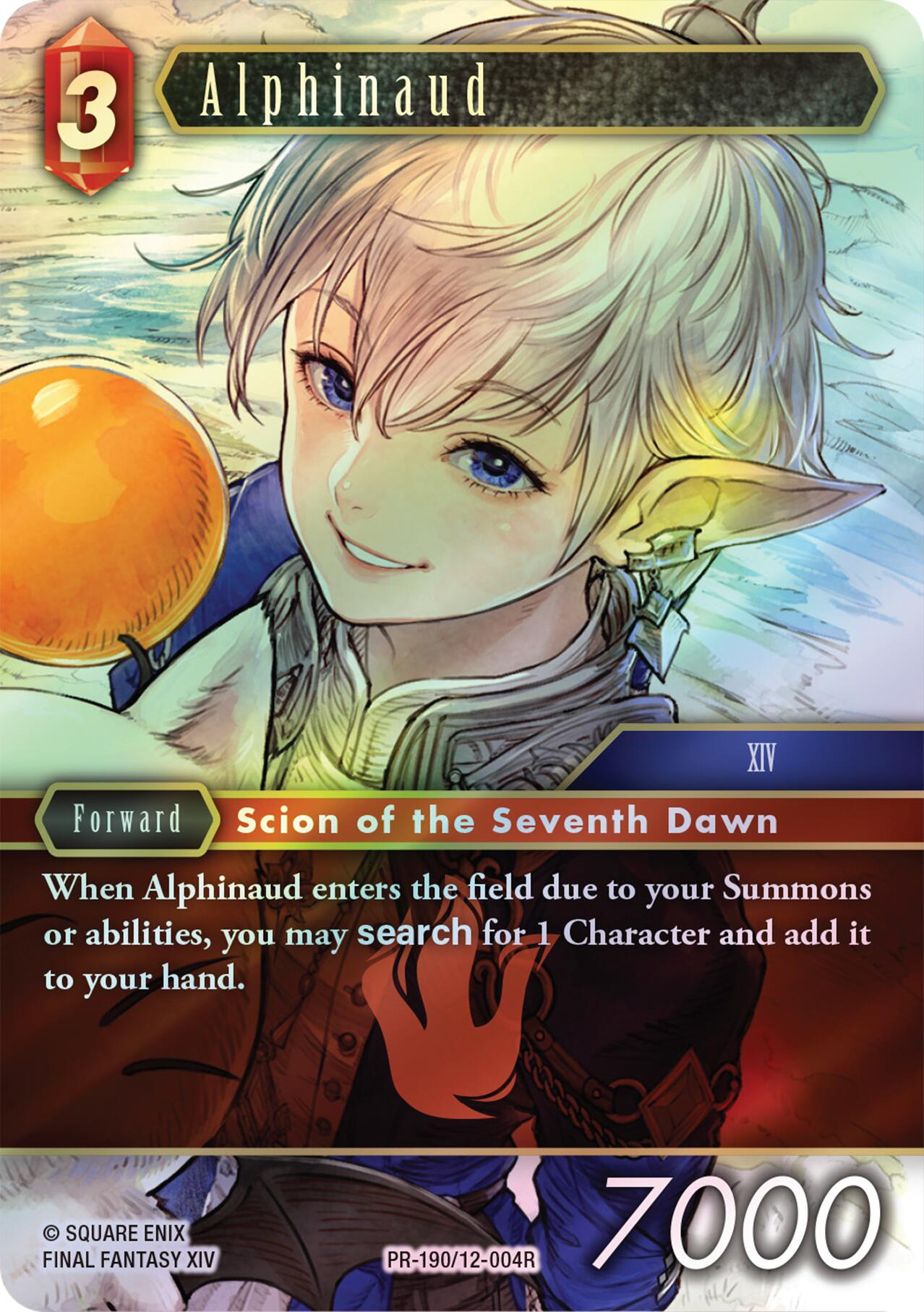 Alphinaud [Promo Cards] | Total Play