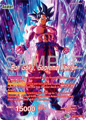 Son Goku // Son Goku, Supreme Warrior (Reprint) (BT16-001) [Premium Anniversary Box 2025] | Total Play