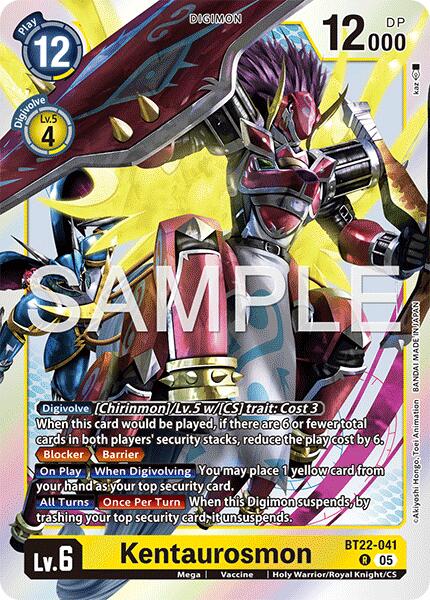 Kentaurosmon [BT22-041] [Cyber Eden] | Total Play
