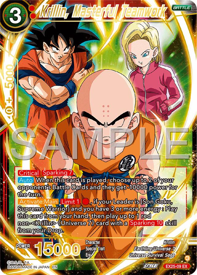 Krillin, Masterful Teamwork (EX25-09) [Premium Anniversary Box 2025] | Total Play