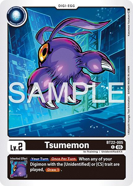 Tsumemon [BT22-005] [Cyber Eden] | Total Play