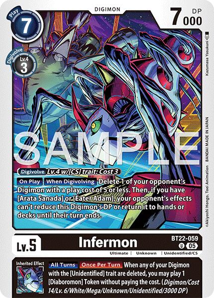 Infermon [BT22-059] [Cyber Eden] | Total Play