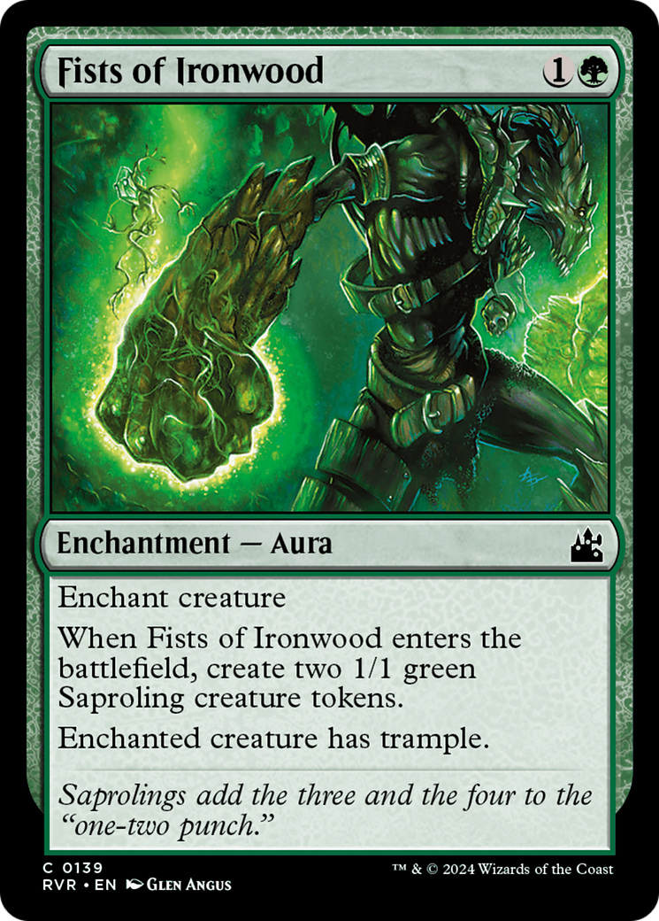 Fists of Ironwood [Ravnica Remastered] | Total Play