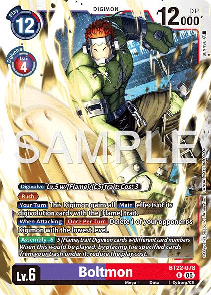 Boltmon [BT22-078] [Cyber Eden] | Total Play