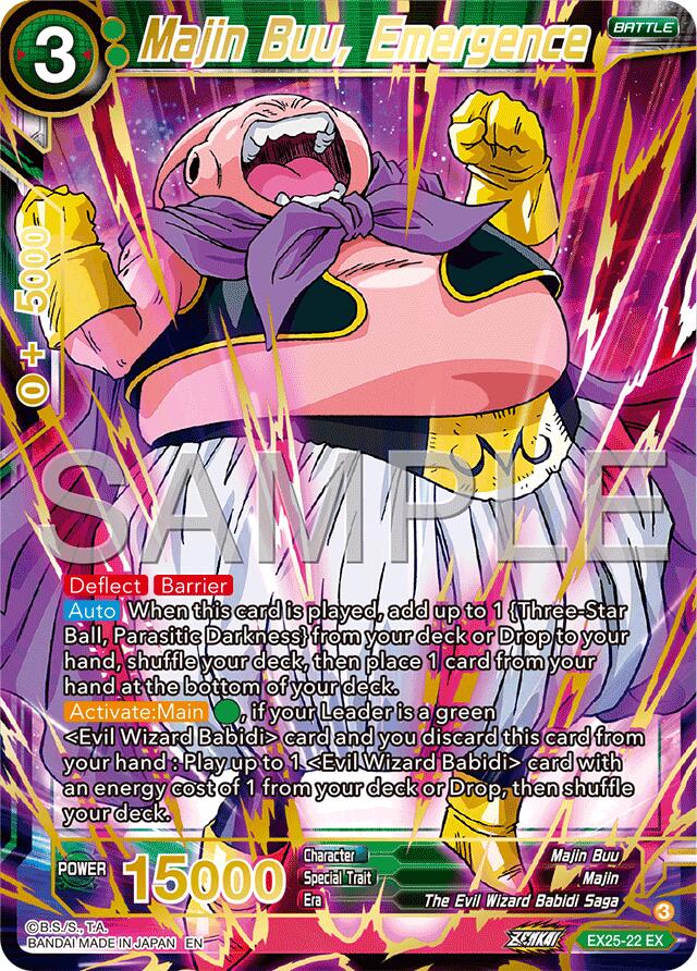 Majin Buu, Emergence (EX25-22) [Premium Anniversary Box 2025] | Total Play