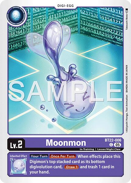 Moonmon [BT22-006] [Cyber Eden] | Total Play