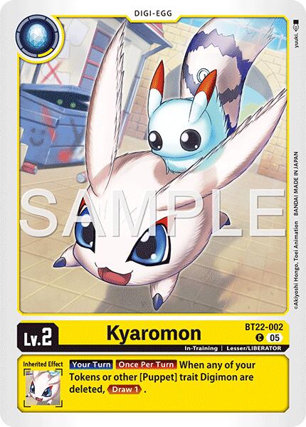 Kyaromon [BT22-002] [Cyber Eden] | Total Play