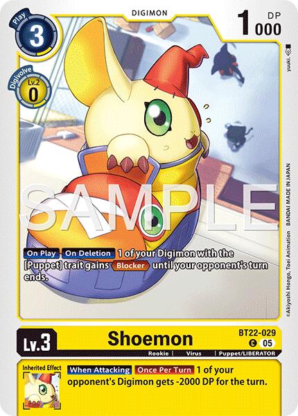 Shoemon [BT22-029] [Cyber Eden] | Total Play