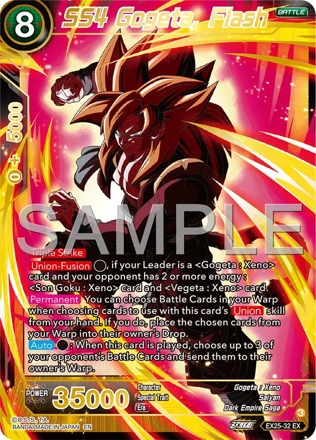 SS4 Gogeta, Flash (EX25-32) [Premium Anniversary Box 2025] | Total Play