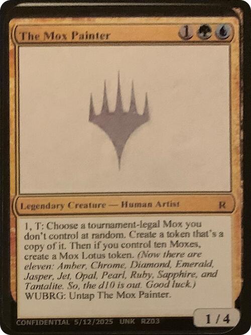 The Mox Painter [Unknown Event] | Total Play