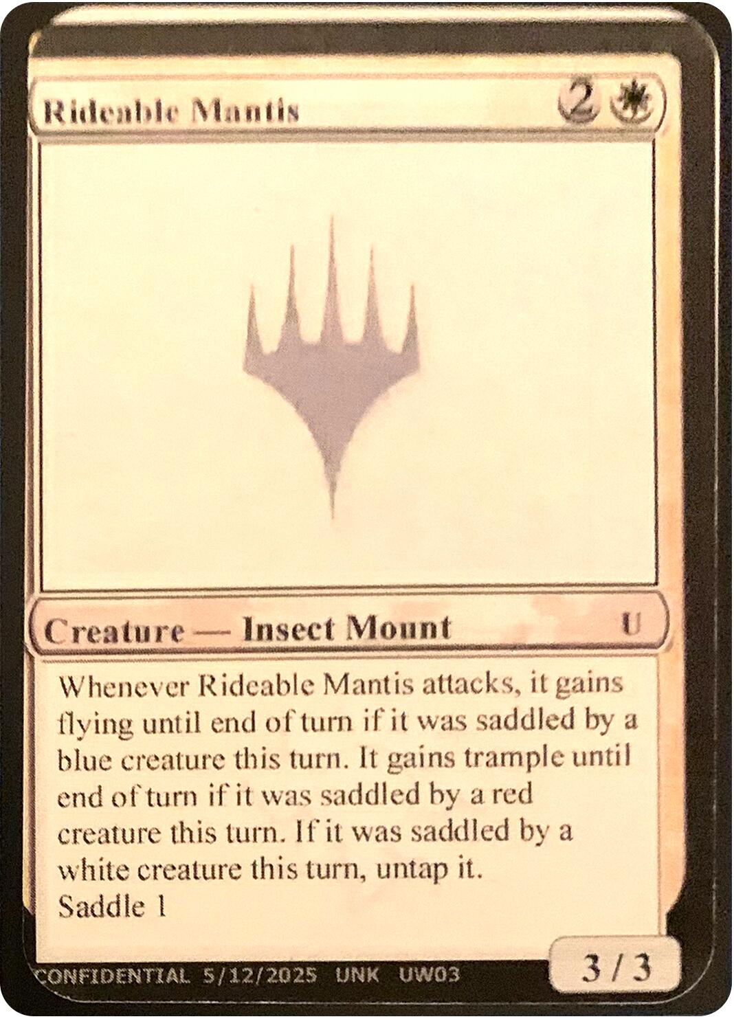 Rideable Mantis [Unknown Event] | Total Play