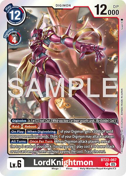 LordKnightmon [BT22-067] [Cyber Eden] | Total Play