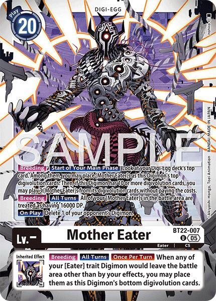 Mother Eater [BT22-007] [Cyber Eden] | Total Play