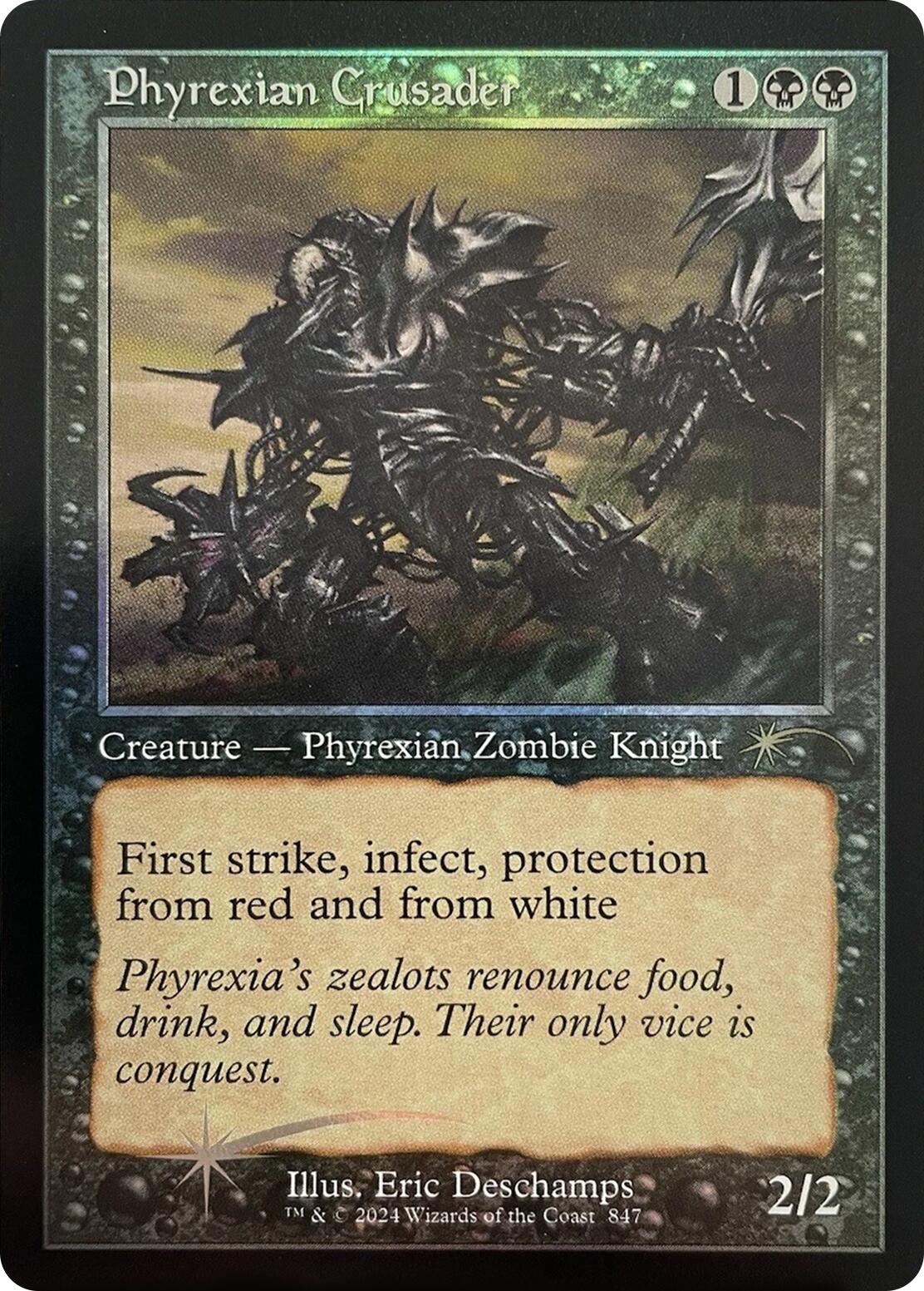 Phyrexian Crusader (Retro Frame) [Secret Lair Drop Series] | Total Play