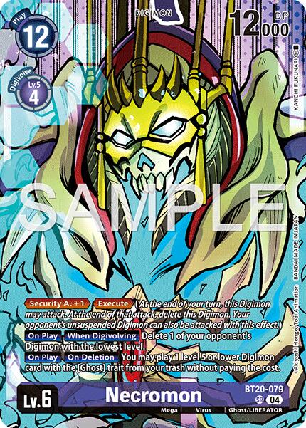 Necromon [BT20-079] (Digimon Liberator Debuggers Set) [Release Special Booster Ver.2.5 Promos] | Total Play