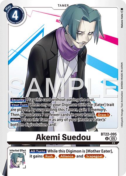 Akemi Suedou [BT22-095] [Cyber Eden] | Total Play