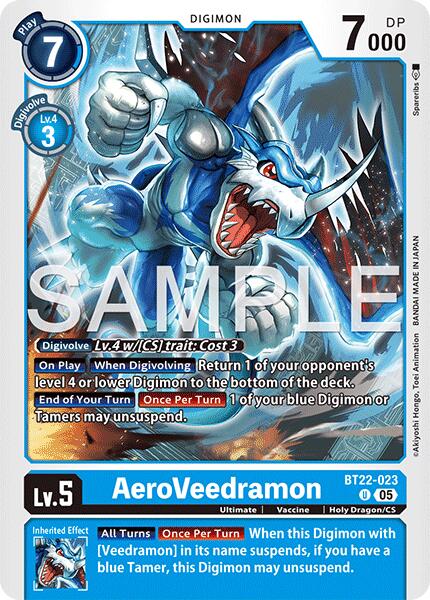 AeroVeedramon [BT22-023] [Cyber Eden] | Total Play