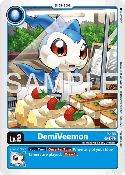 DemiVeemon [P-188] (Store Tournament 2025 Vol.3 Participation Pack) [Promotional Cards] | Total Play