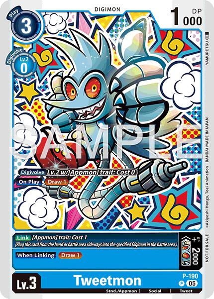 Tweetmon [P-190] (Store Tournament 2025 Vol.3 Participation Pack) [Promotional Cards] | Total Play
