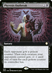 Phyresis Outbreak (Extended Art) [Phyrexia: All Will Be One Commander] | Total Play