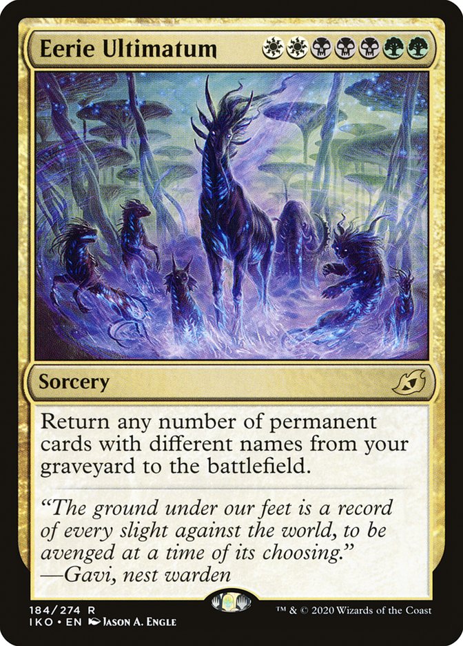 Eerie Ultimatum [Ikoria: Lair of Behemoths] | Total Play