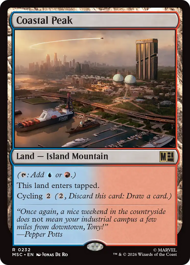 Coastal Peak [Marvel Super Heroes Commander] | Total Play