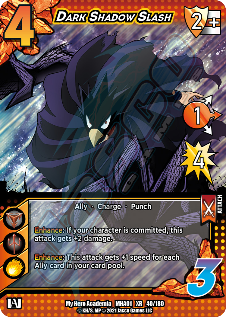 Dark Shadow Slash [Series 1 XR Unlimited] | Total Play