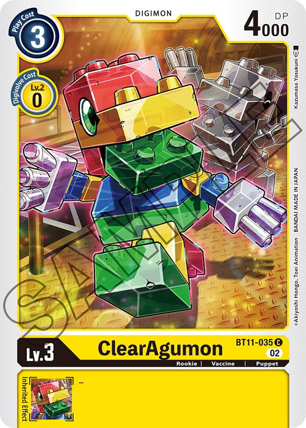 ClearAgumon [BT11-035] [Dimensional Phase] | Total Play