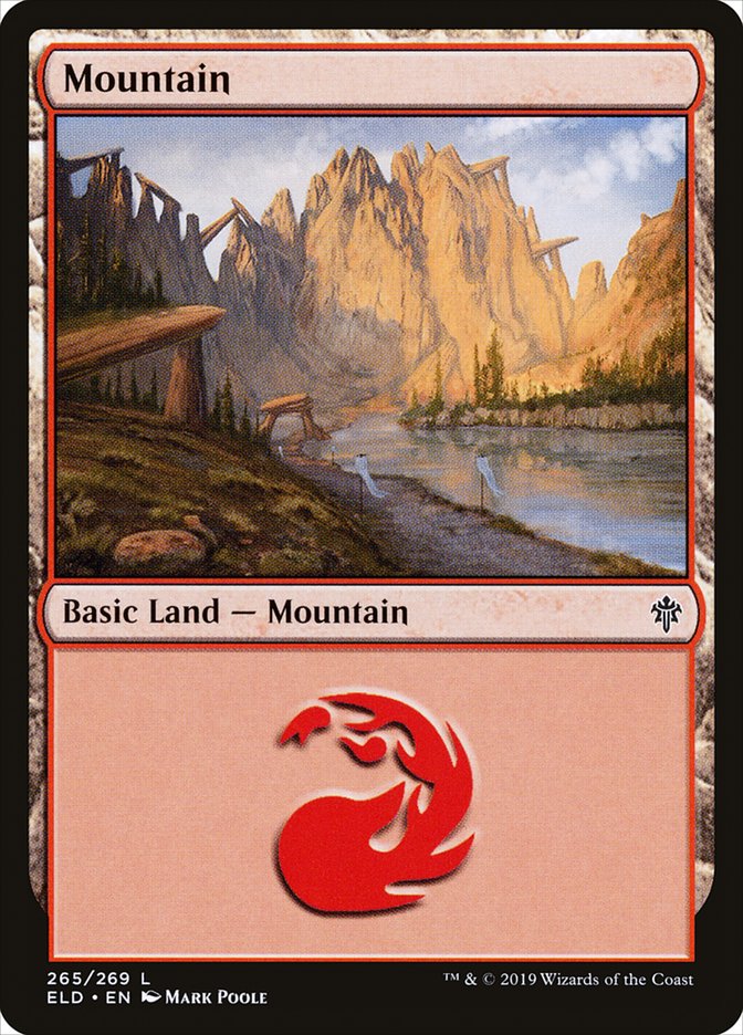 Mountain (265) [Throne of Eldraine] | Total Play