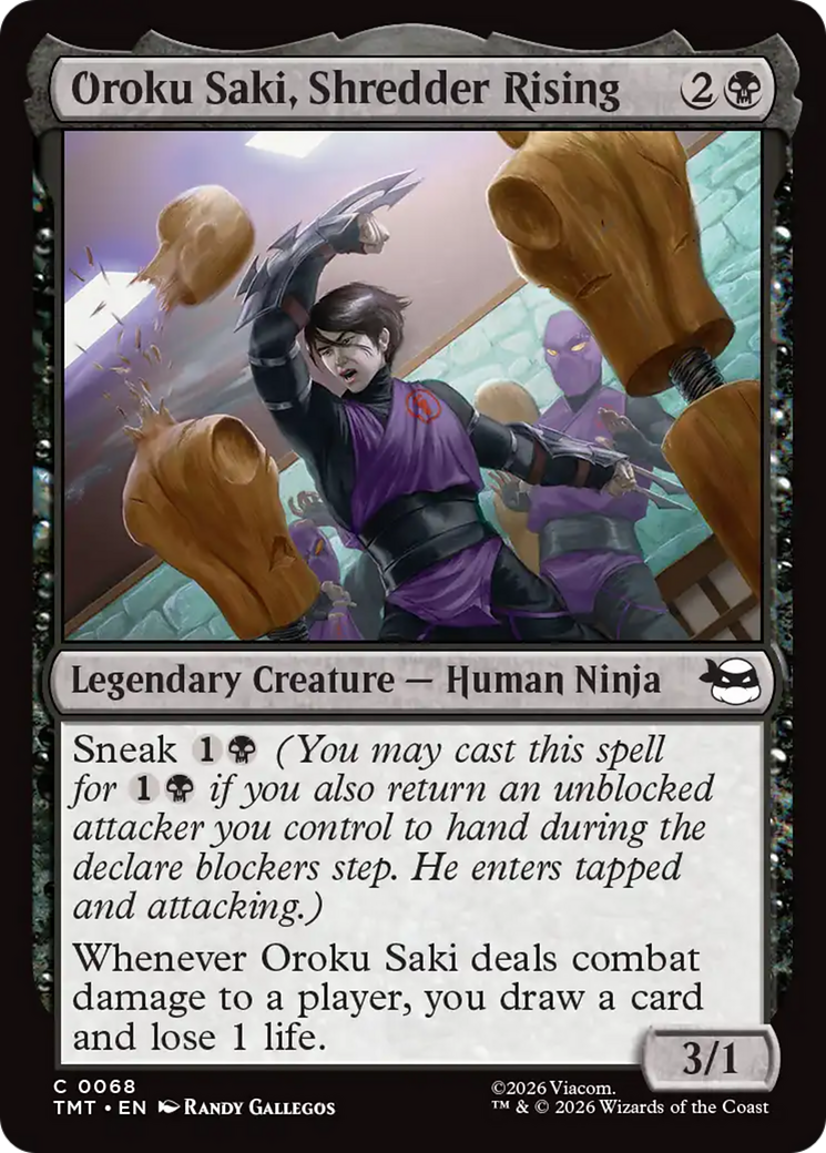 Oroku Saki, Shredder Rising [Teenage Mutant Ninja Turtles] | Total Play