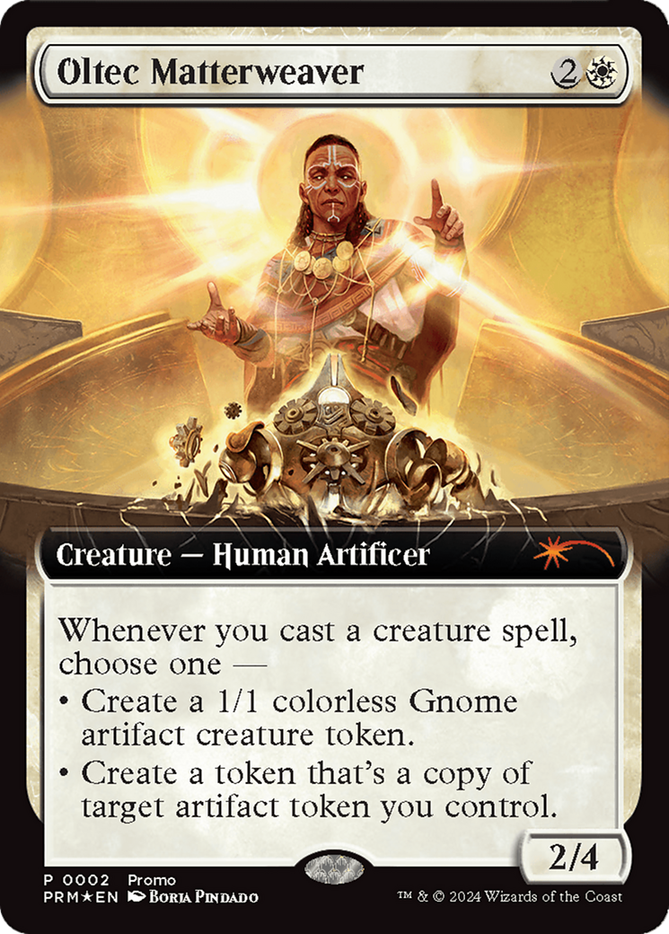 Oltec Matterweaver (Extended Art) [Wizards Play Network 2024] | Total Play