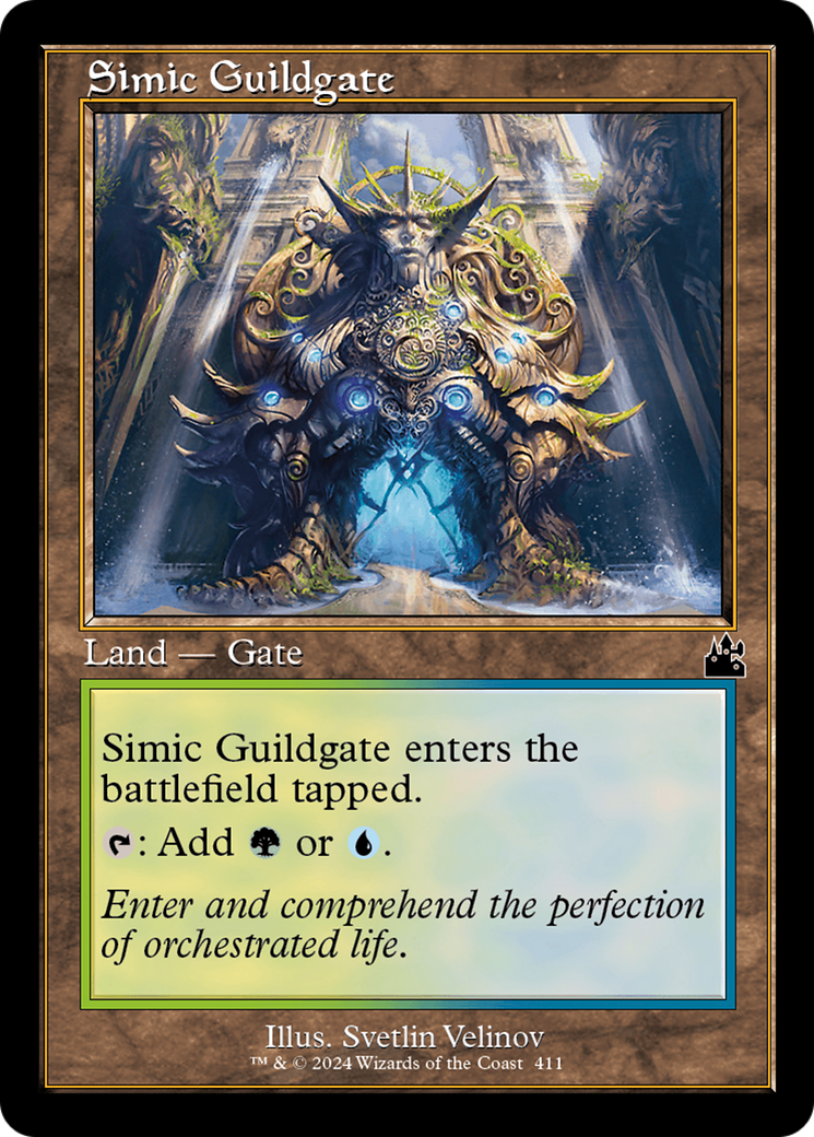 Simic Guildgate (Retro Frame) [Ravnica Remastered] | Total Play