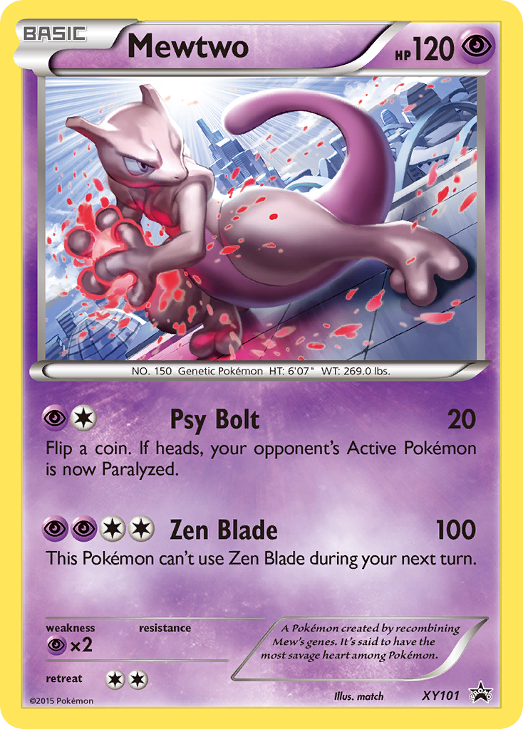 Mewtwo (XY101) [XY: Black Star Promos] | Total Play