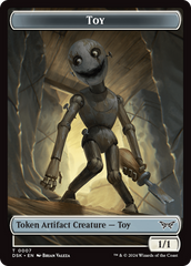 Toy // Spider Double-Sided Token [Duskmourn: House of Horror Tokens] | Total Play