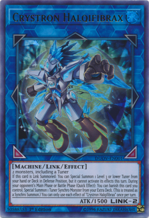 Crystron Halqifibrax [DUOV-EN001] Ultra Rare | Total Play