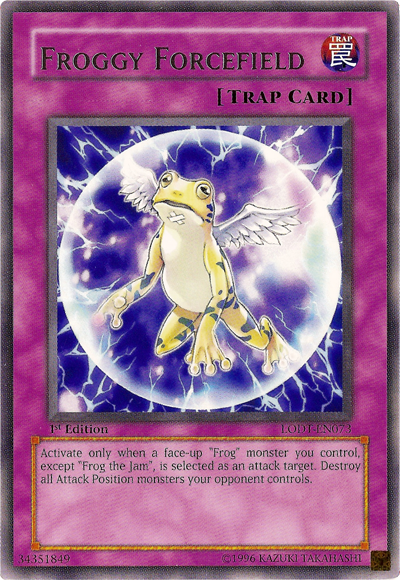 Froggy Forcefield [LODT-EN073] Rare | Total Play