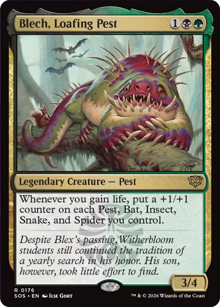 Blech, Loafing Pest [Secrets of Strixhaven] | Total Play