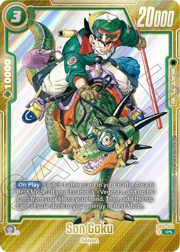 Son Goku (SB01-023) (Super Alternate Art) [Manga Booster 01] | Total Play