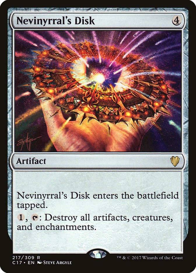 Nevinyrral's Disk [Commander 2017] | Total Play