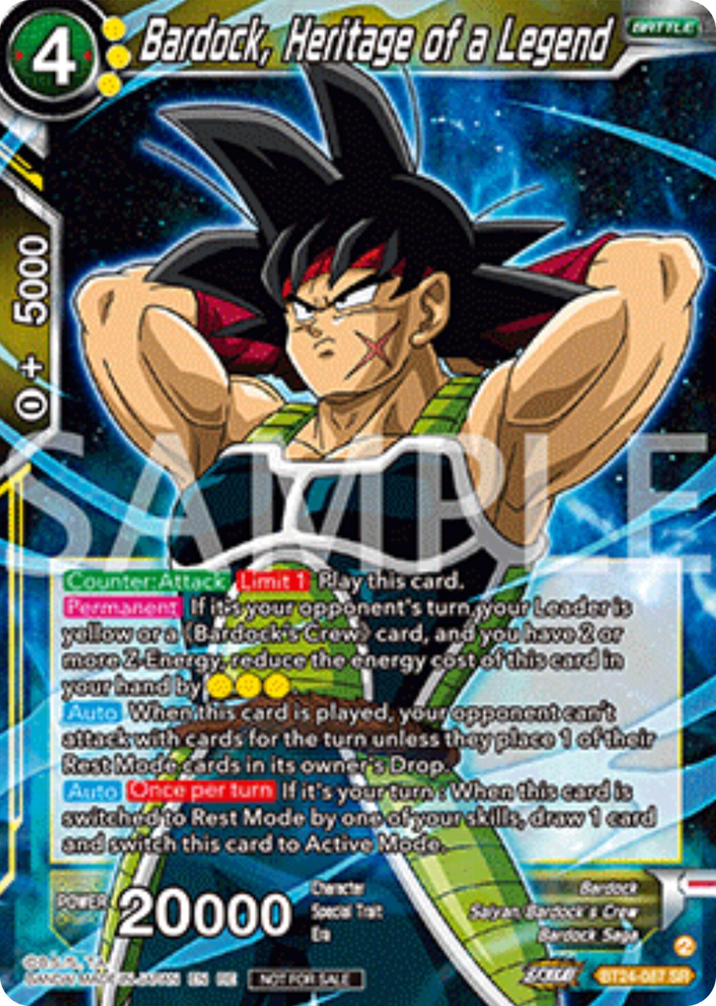 Bardock, Heritage of a Legend (Deluxe Pack 2025 Vol.2) (BT24-087) [Promotion Cards] | Total Play