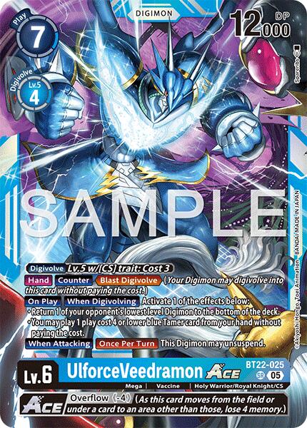 UlforceVeedramon ACE [BT22-025] [Cyber Eden] | Total Play
