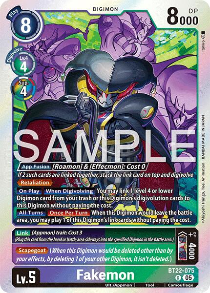 Fakemon [BT22-075] [Cyber Eden] | Total Play